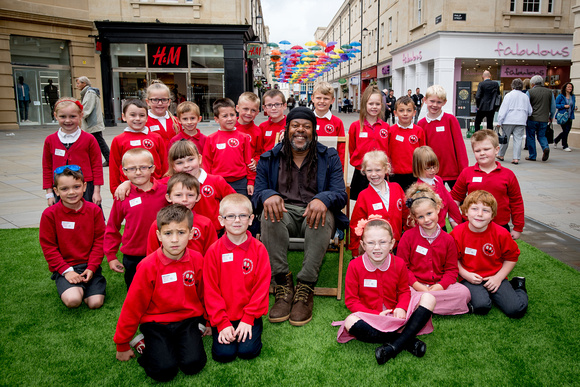 Twerton Infant School visits Southgate Bath to choose books and take part in the Young Readers Programme.