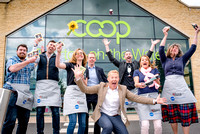 Finalists of The Midcounties Co-operative’s Food Glorious Food competition were joined by colleagues and customers, as well as Food Glorious Food judge, farmer and rural television presenter, Adam Hen