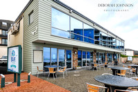 The official opening of Blue Green restaurant, part of the new Latitude 51 development in Westward Ho!, Devon.