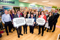 The Mid-Counties Co-operative hosted an event at their Coleford store to honour local groups who have received grants of up to £2000 along with recipients of carrier bag money raised in store.