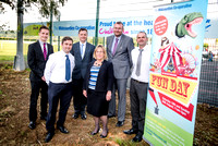 The Midcounties Co-operative Cheltenham regional community partner, Newlands Park unveiled their new multi-use game area with the help of Cheltenham Parliamentary Candidate Steve Chalk.