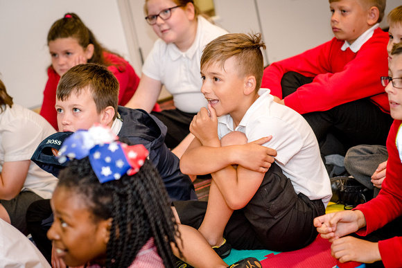Local schools visited Drake Circus as part of the Young Readers Programme, a combined initiative between British Land (owner of Drake Circus) and the National Literacy Trust.