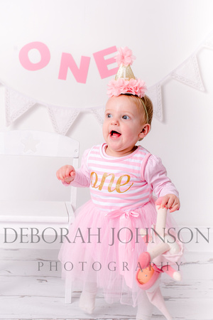 54 - Mathilde Griffin celebrates her first birthday at The Studio Upstairs, Ilminster.