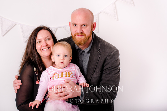 63 - Mathilde Griffin celebrates her first birthday at The Studio Upstairs, Ilminster.