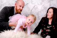18 - Mathilde Griffin celebrates her first birthday at The Studio Upstairs, Ilminster.