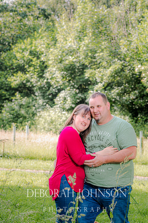 Dawn and Stephen engagement session in Chard.