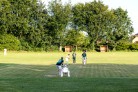 Merriott play Ilminster at Cricket on a sunny afternoon at Merriott Rec