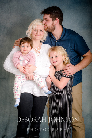 Freddie Fennel and family, Studio Upstairs family photo shoot with photographer Deborah Johnson, Ilminster, Somerset.