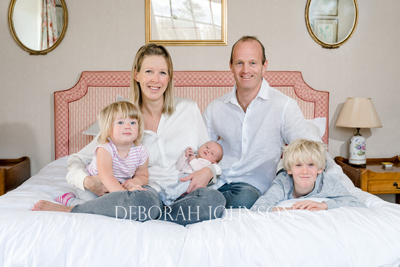 Claire Morton and family