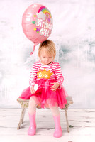 Mathilde Griffin second birthday shoot at the studio upstairs.