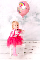 Mathilde Griffin second birthday shoot at the studio upstairs.