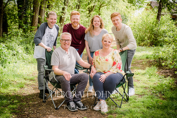 Paige Davies family photo shoot, Yeovil.