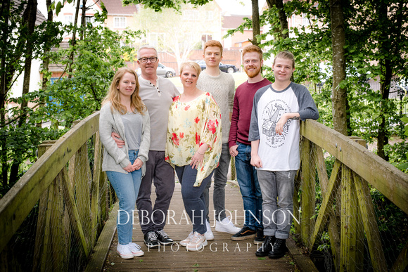 Paige Davies family photo shoot, Yeovil.