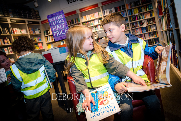 The Cathedral School of St Mary visits Drake Circus Shopping Centre as part of the Young Readers Programme, a combined initiative between British Land, Drake Circius Shopping Centre and the National L