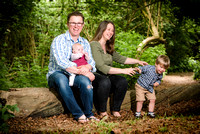 Will and Lindsey Peasrse family photo shoot, Sutton Bingham near Yeovil