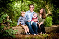 Will and Lindsey Peasrse family photo shoot, Sutton Bingham near Yeovil