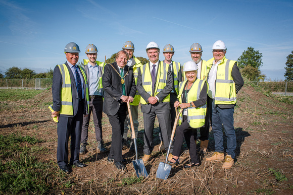 Work is commencing on a new Ibis hotel for Bridgwater, and Midas is celebrating with its client Zeal Hotels and local dignitaries at the groundbreaking ceremony.