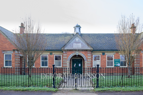 Merriott Village Hall in early January 2021