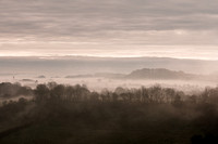 View across to Henley and Curriott Hill, Crewkerne from Liddon Hill near Roundham.